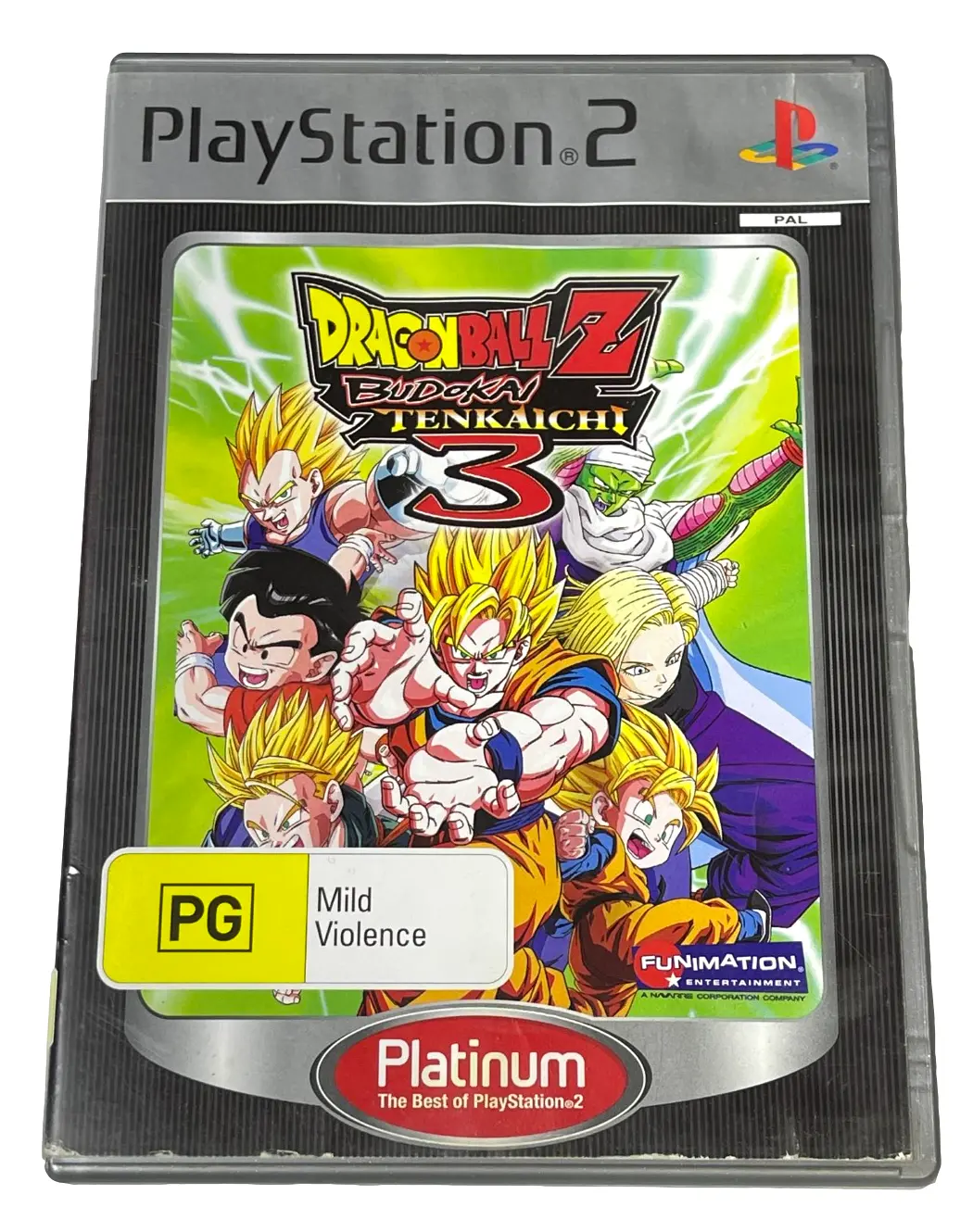 Dragon Ball Z Budokai Tenkaichi 3 (Platinum) Ps2 Pal *No Manual* (Preowned) 1