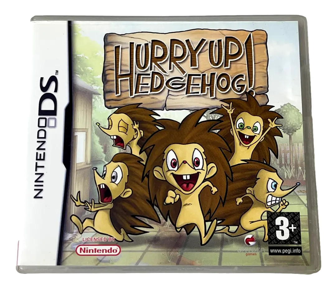 Hurry Up Hedgehog Nintendo Ds 2Ds 3Ds Game *Complete* (Pre-Owned) 1