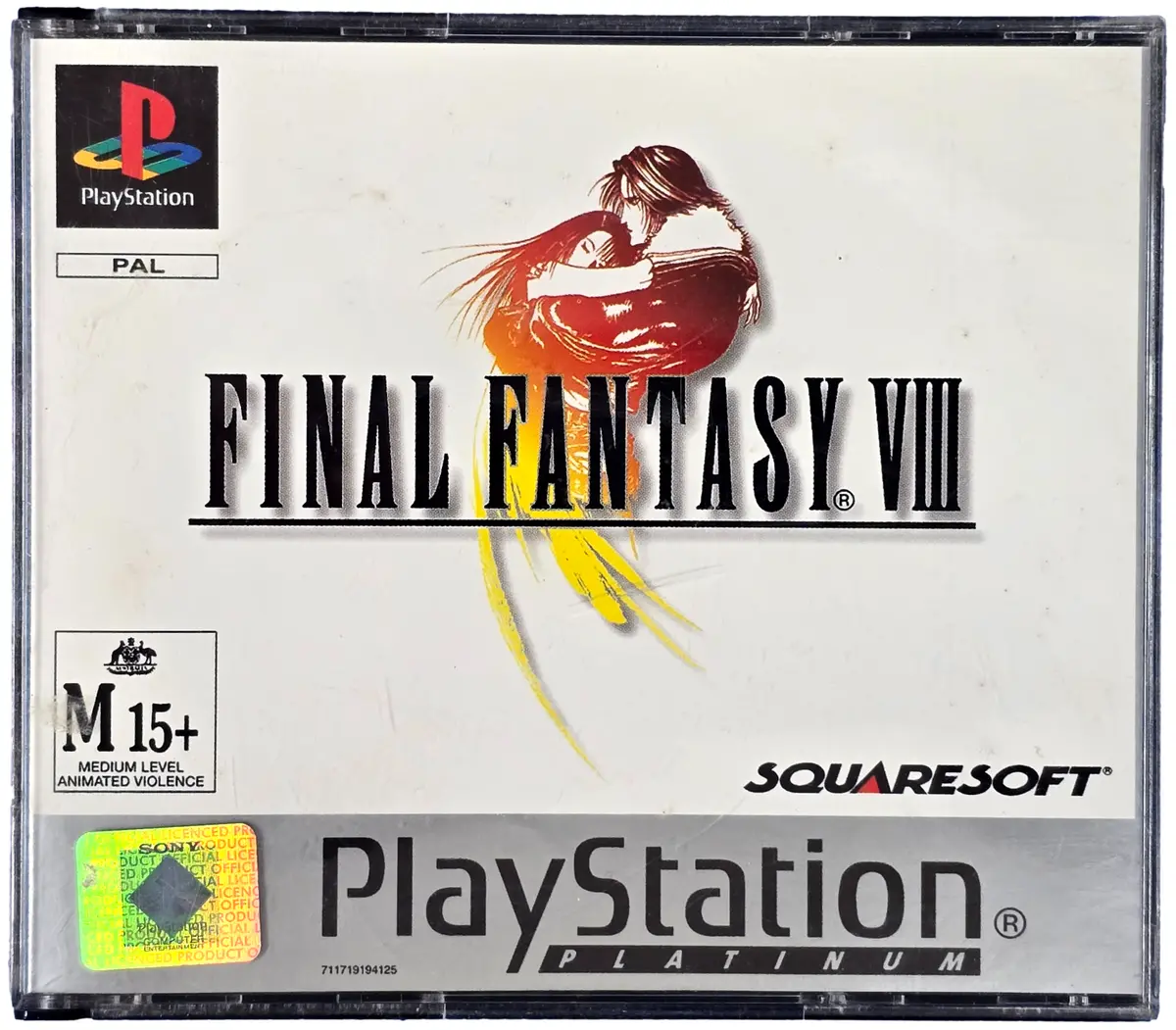Final Fantasy Viii (Platinum) Ps1 Ps2 Ps3 Pal *No Manual* #2 (Preowned) 1