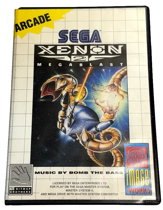 Xenon 2 Megablast Sega Master System *Complete* (Preowned) 1