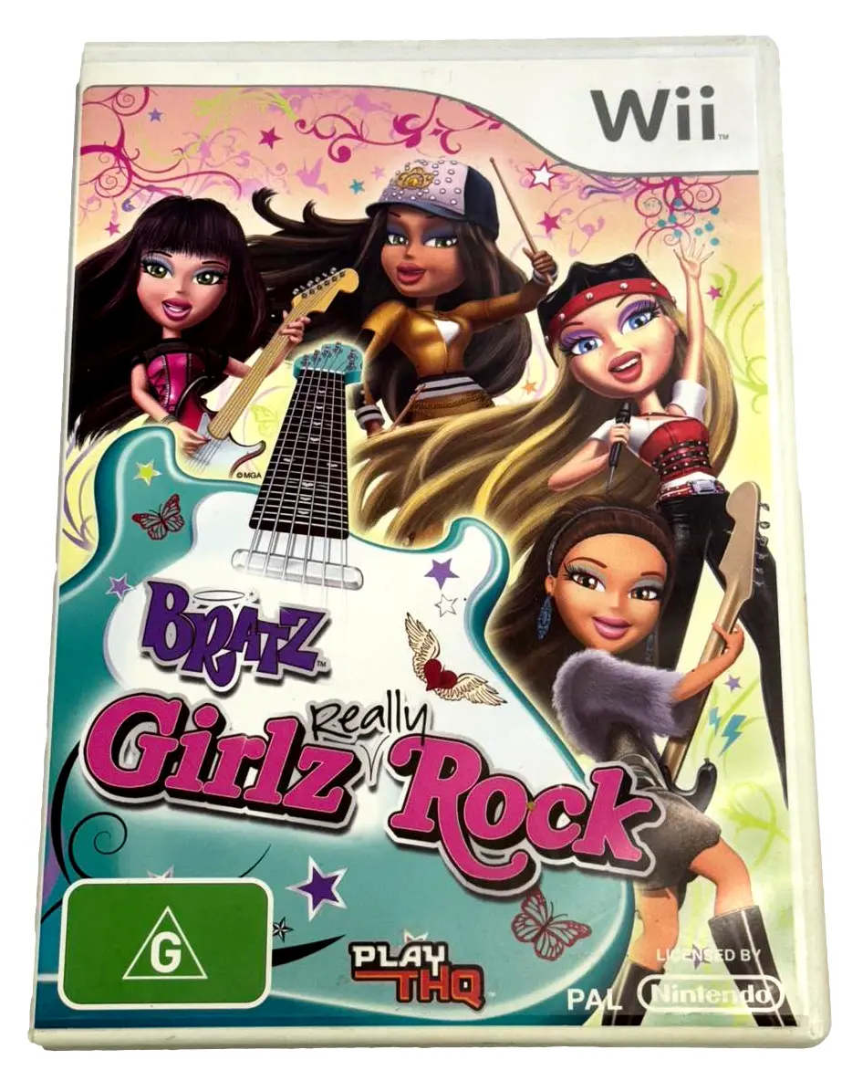 Bratz: Girlz Really Rock Nintendo Wii Pal *Complete*  (Preowned) 1
