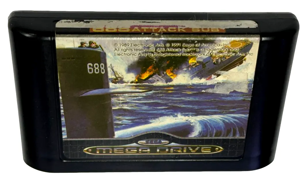 688 Attack Sub Sega Mega Drive *Cartridge Only* (Preowned) 1