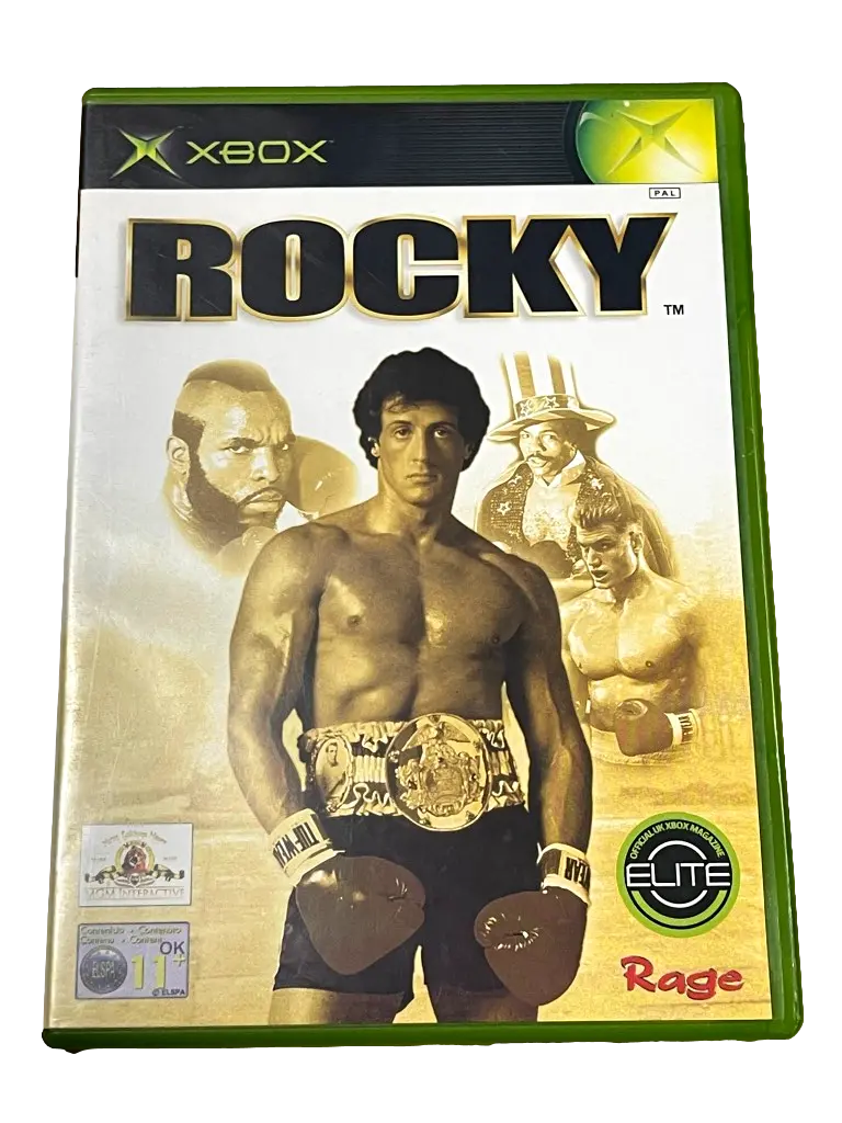 Rocky Xbox Original Pal *Complete* (Pre-Owned) 1