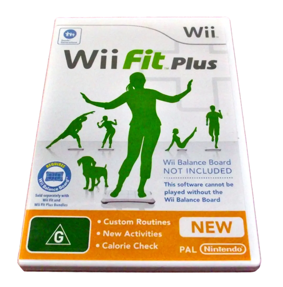 Wii Fit Plus Nintendo Wii Pal *Complete* (Pre-Owned) 1