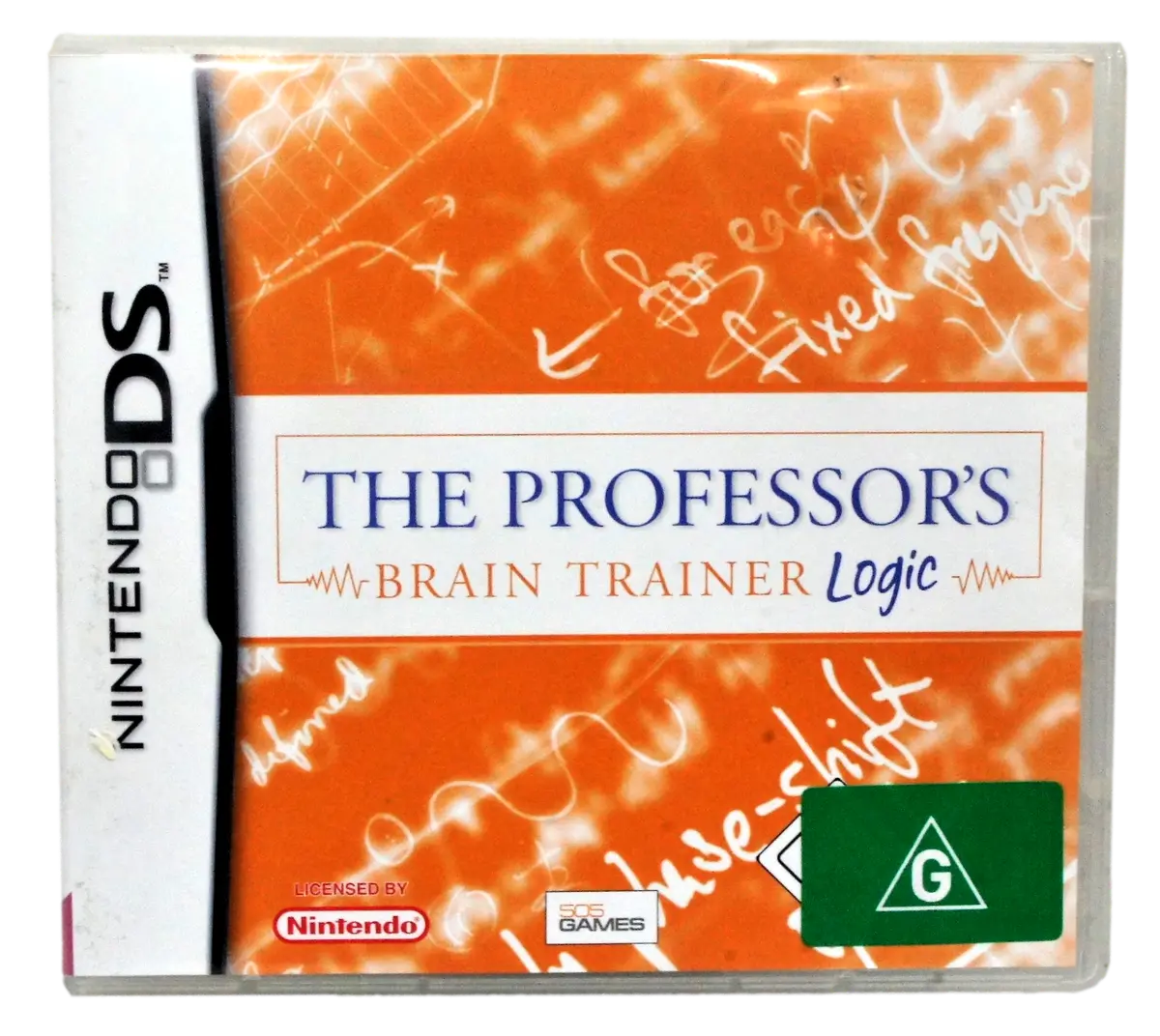 The Professor's Brain Trainer Logic Nintendo Ds 3Ds Game *Complete* (Pre-Owned) 1