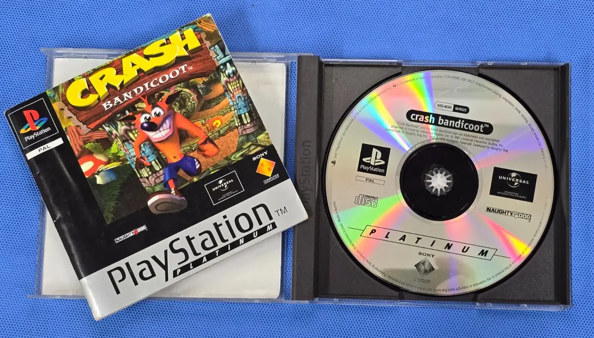 Crash Bandicoot (Platinum) Ps1 Ps2 Ps3 Pal *Complete* Playstation (Preowned) 2