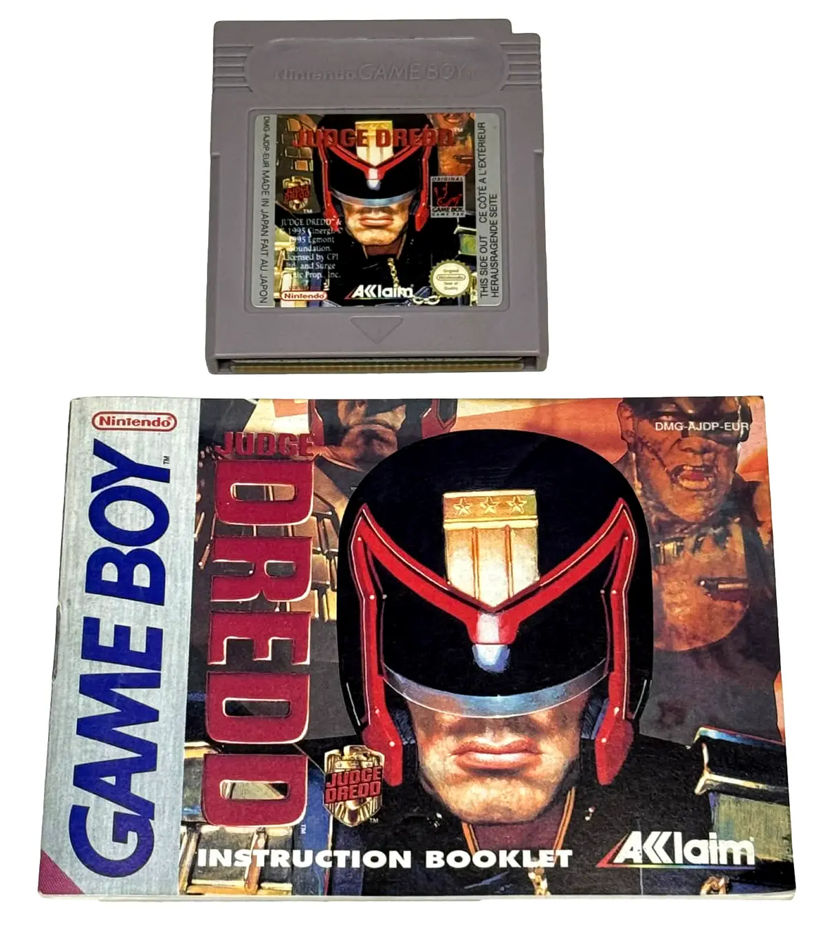 Judge Dredd Nintendo Gameboy *Cartridge & Manual* (Preowned) 1
