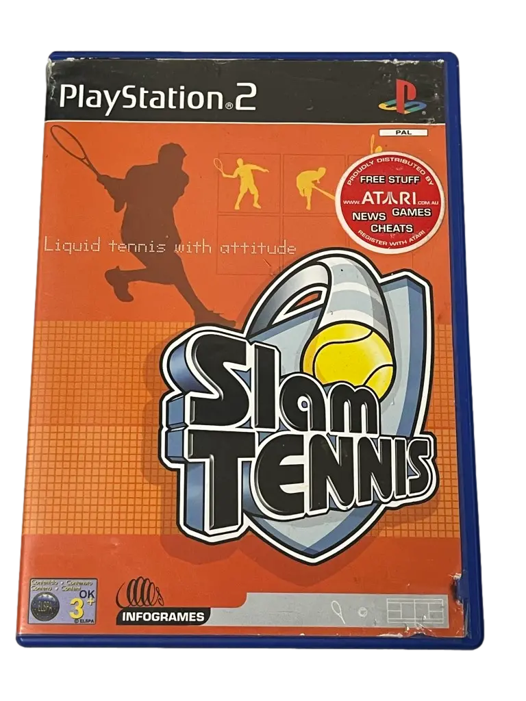Slam Tennis Ps2 Pal *No Manual* (Preowned) 1