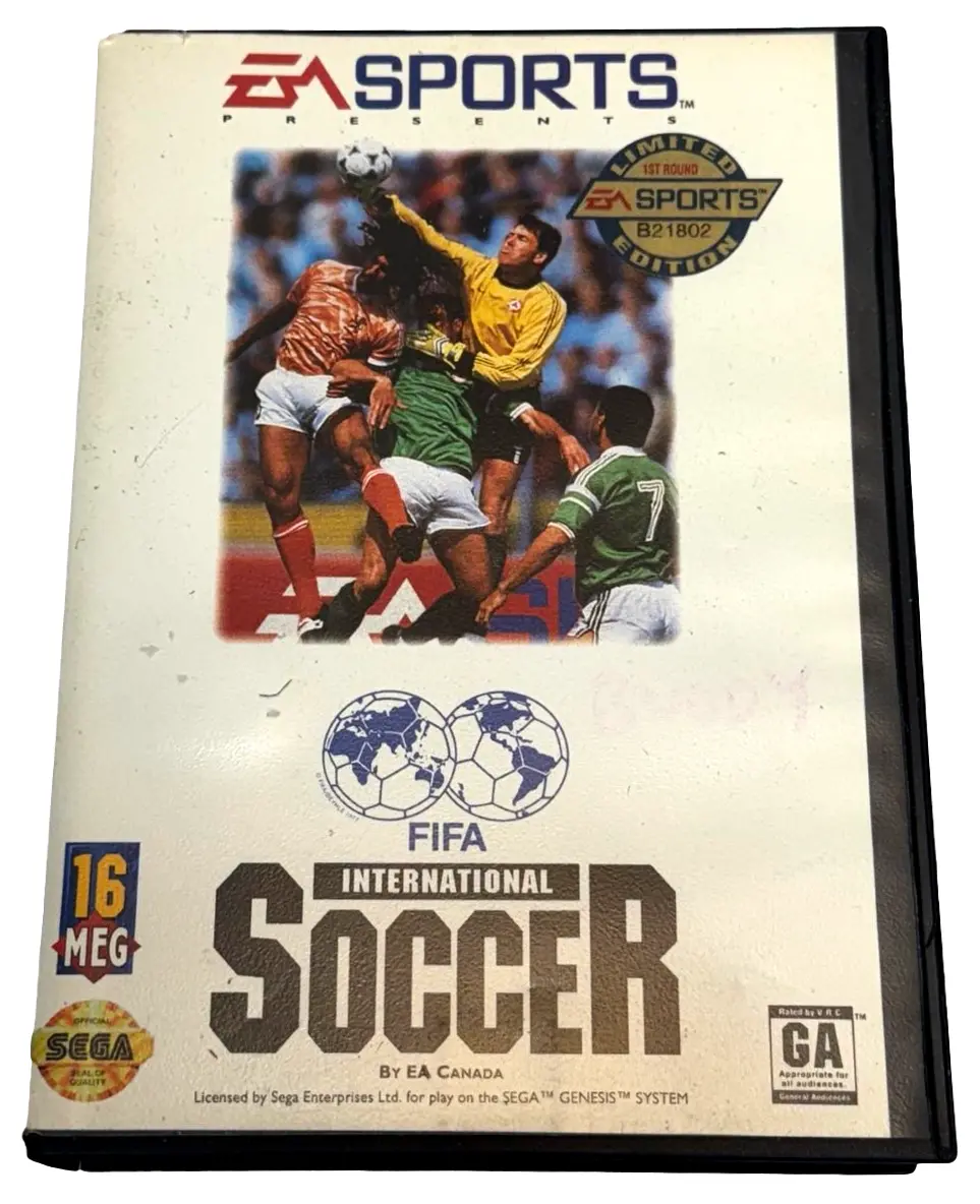 Fifa International Soccer Sega Mega Drive *No Manual* #2 (Preowned) 1