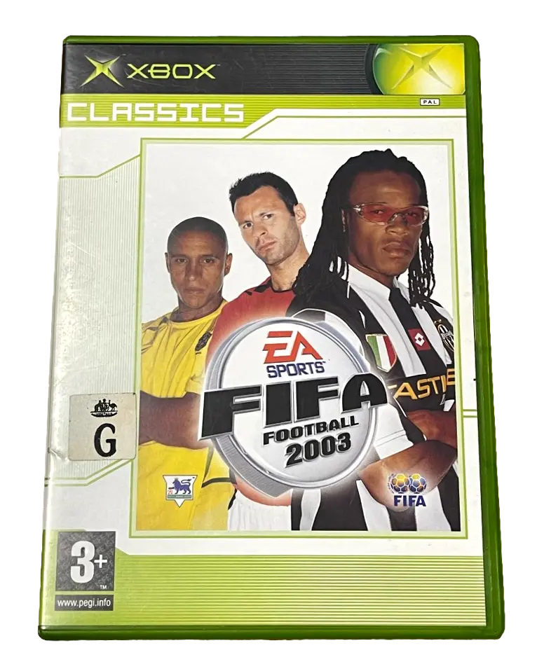 Fifa Football 2003 Xbox Original Pal (Classics) *Complete* (Pre-Owned) 1