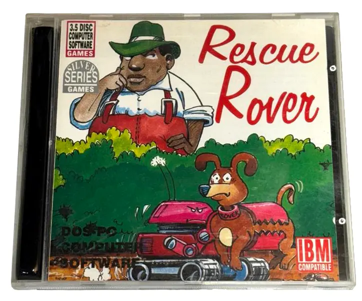 Rescue Rover Dos Pc 3.5 Floppy South Pacific Software 1