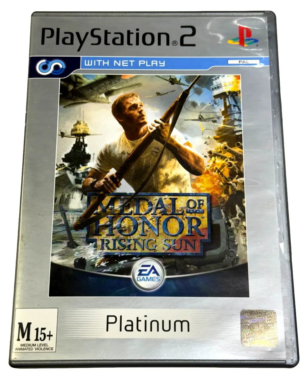Medal Of Honor Rising Sun Ps2 (Platinum) Pal *Complete* (Preowned) 1