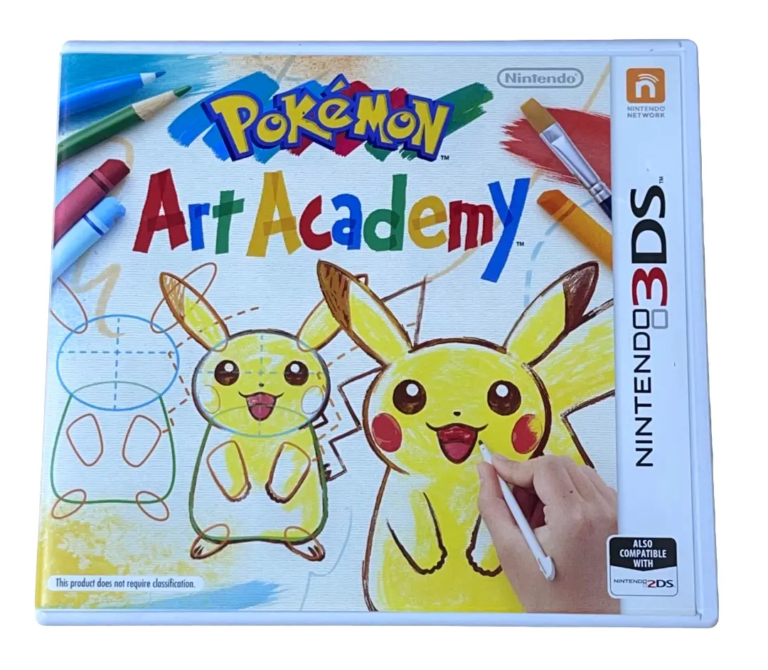 Pokemon Art Academy Nintendo 3Ds 2Ds Game (Preowned) 1