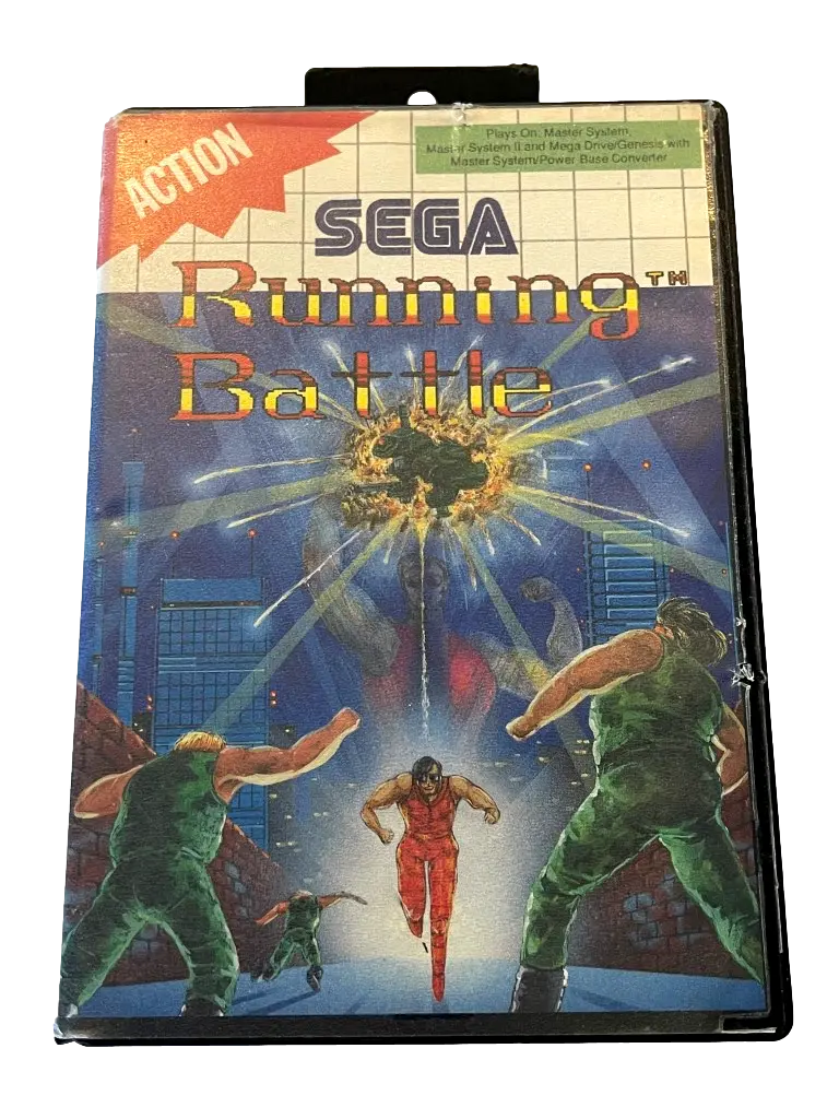 Running Battle Sega Master System *No Manual* (Preowned) 1