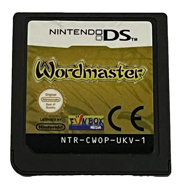 Wordmaster Nintendo Ds 2Ds 3Ds Game *Cartridge Only* (Preowned) 1
