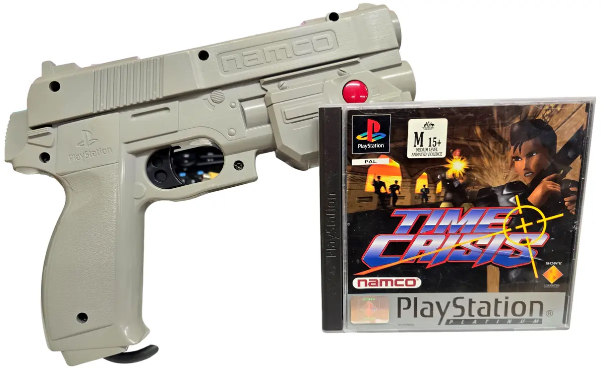 Time Crisis (Platinum) Ps1 Pal *Complete* With G-Con 45 #3 (Preowned) 1