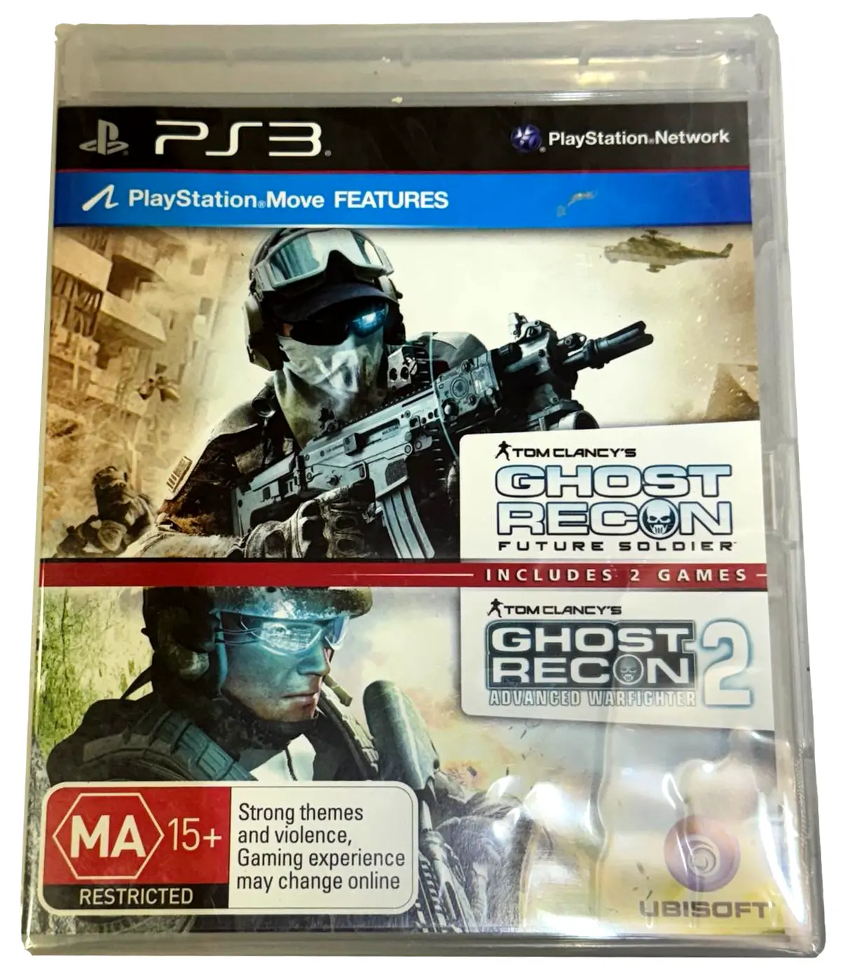 Tom Clancy's Ghost Recon 2 Advanced Warfighter & Future Soldier Sony Ps3 (Pre-Owned) 1