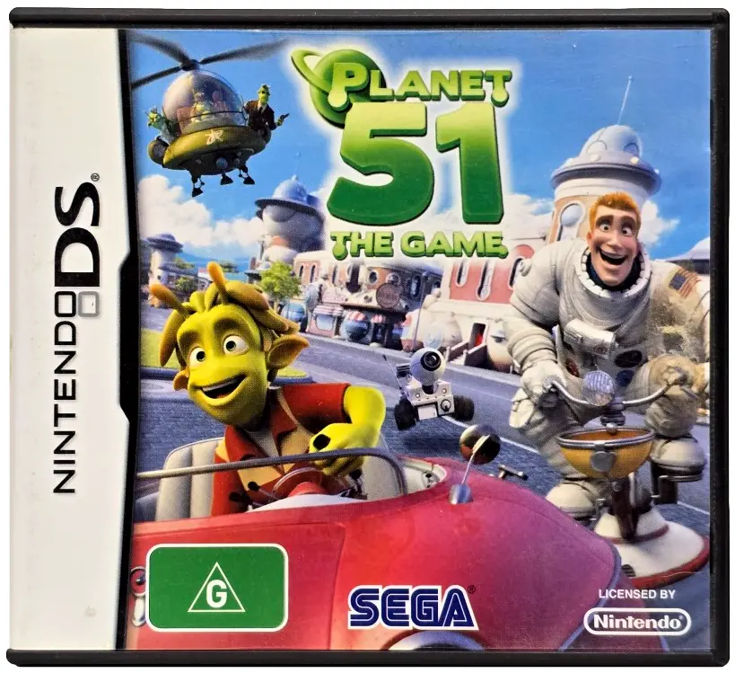 Planet 51 Nintendo Ds Game *Complate* (Pre-Owned) 1