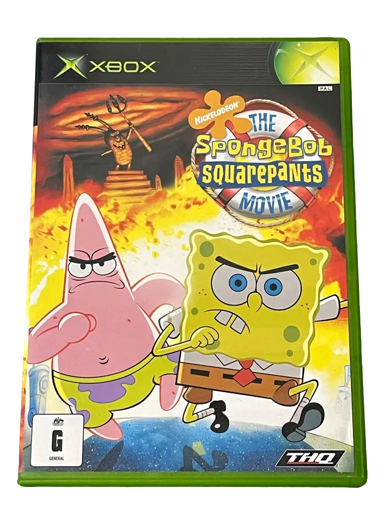 The Spongebob Squarepants Movie Xbox Original Pal *No Manual* (Pre-Owned) 1
