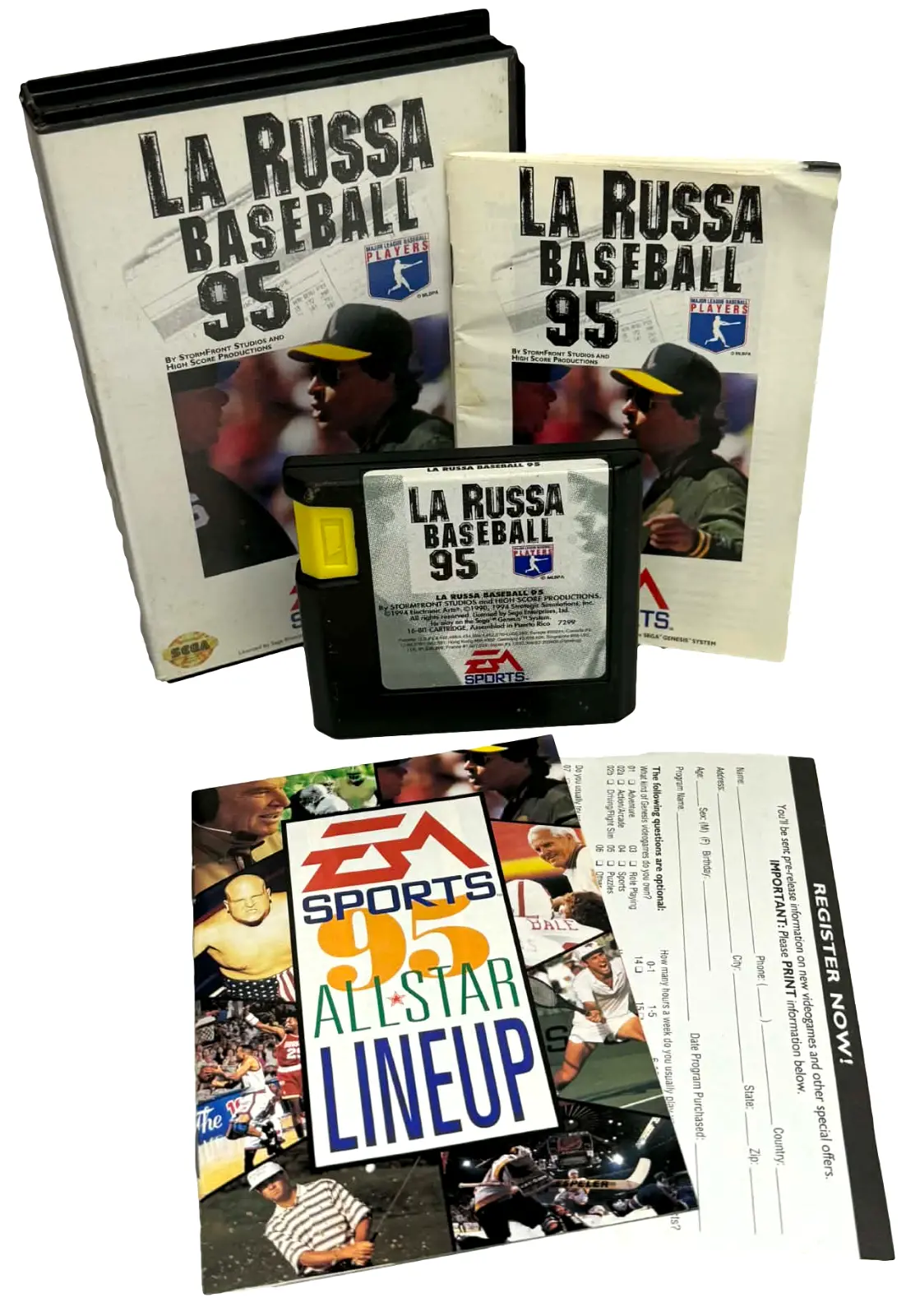 La Russa Baseball 95 Sega Mega Drive *Complete* (Preowned) 1