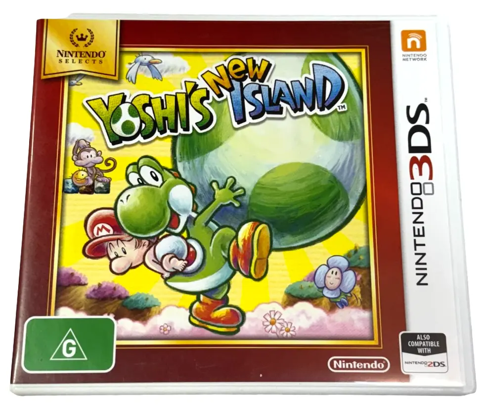 New Yoshi's Island Nintendo 3Ds 2Ds Game (Preowned) 1
