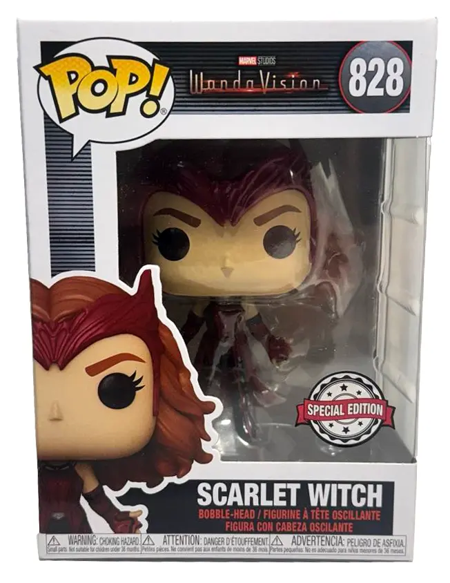 Scarlet Witch 828 Wanda Vision Funko Pop! (Preowned) 1