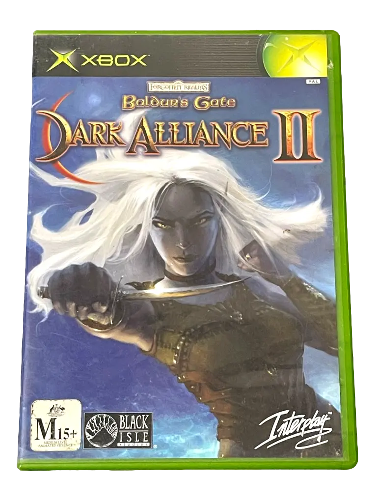 Baldur's Gate Dark Alliance Ii Xbox Original Pal *Complete* (Pre-Owned) 1