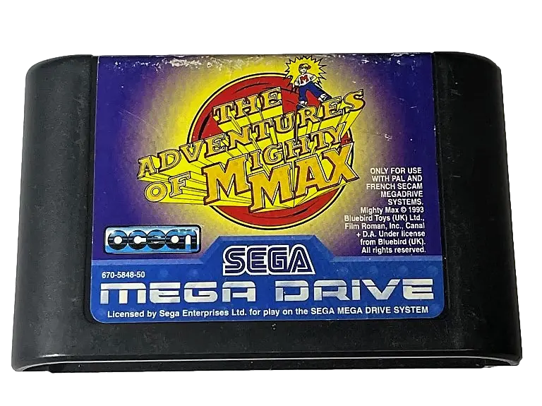 The Adventures Of Mighty Max Sega Mega Drive *Cartridge Only* (Preowned) 1
