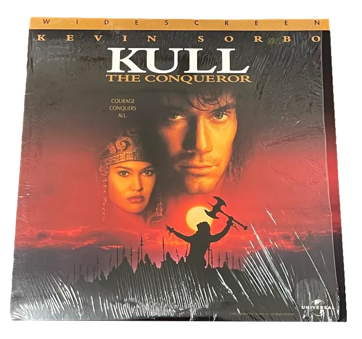 Kull The Conqueror Laserdisc - Mel Gibson 1