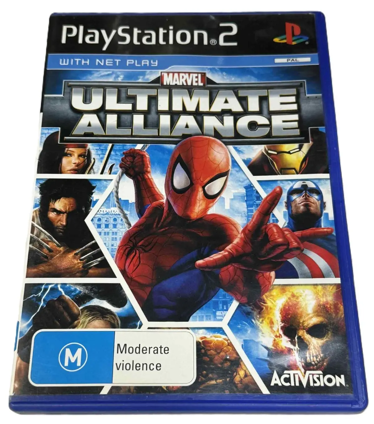 Marvel Ultimate Alliance Ps2 Pal *Complete* (Pre-Owned) 1