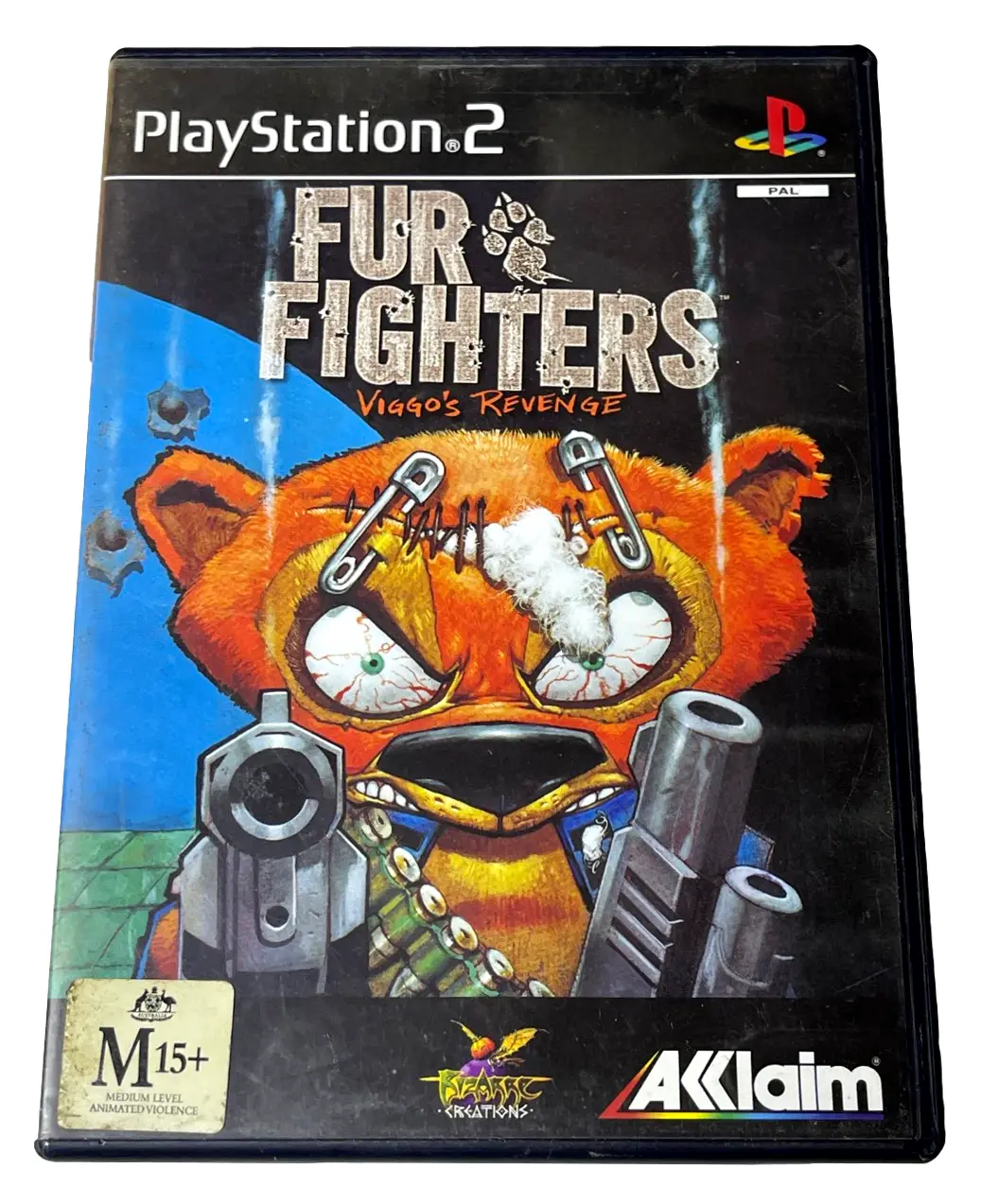 Fur Fighters Viggo's Revenge Ps2 *Complete* (Preowned) 1