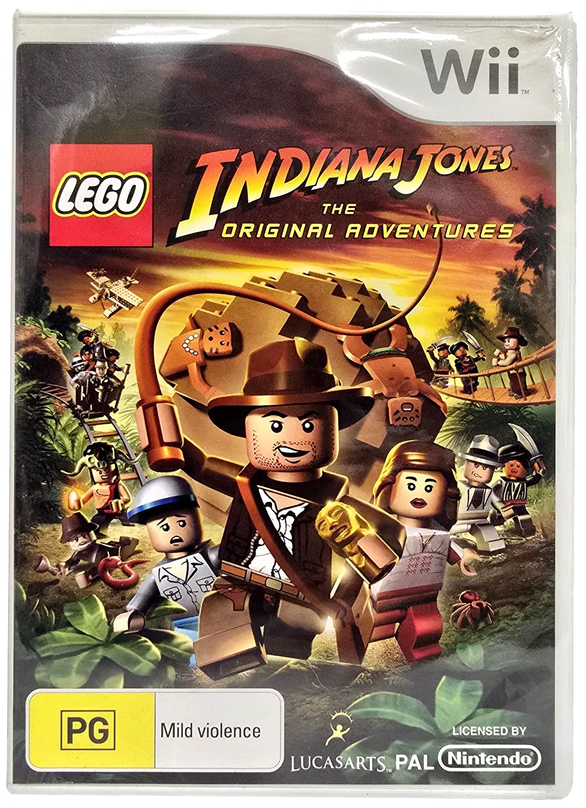 Lego Indiana Jones The Original Adventures Nintendo Wii Pal *Complete* (Pre-Owned) 1