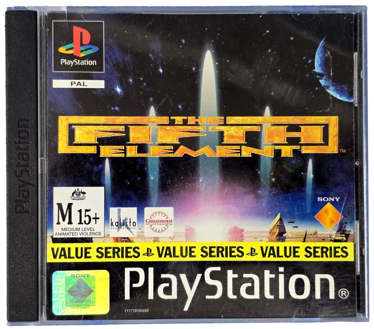 The Fifth Element Pal Ps1 Ps2 Ps3 *Complete* Playstation (Preowned) 1