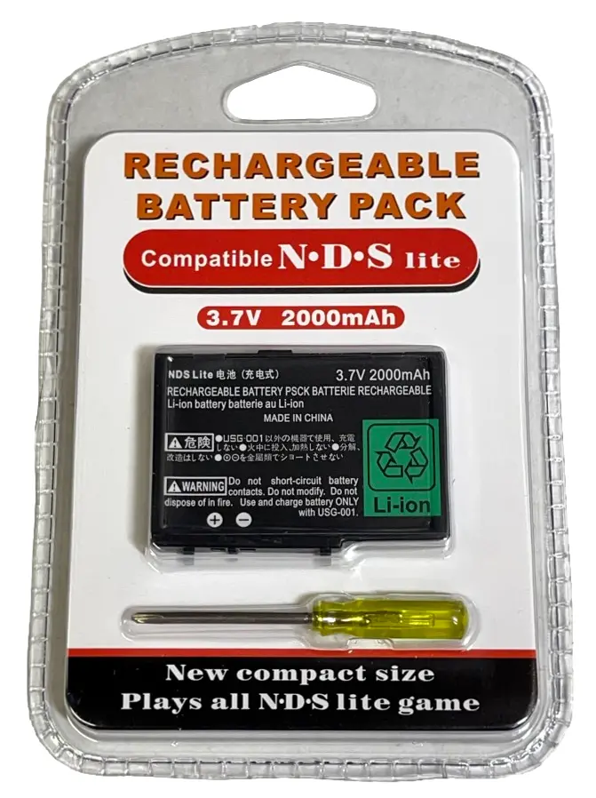 New Rechargeable Battery For Nintendo Ds Lite Consoles 1