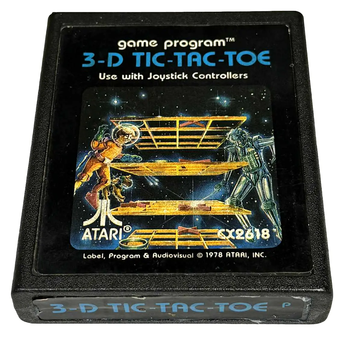 3D Tic-Tac-Toe Atari 2600 *Cartridge Only* (Preowned) 1