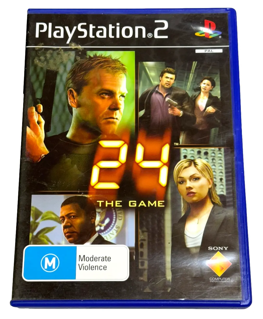 24 The Game Sony Ps2 Pal *Complete* (Preowned) 1
