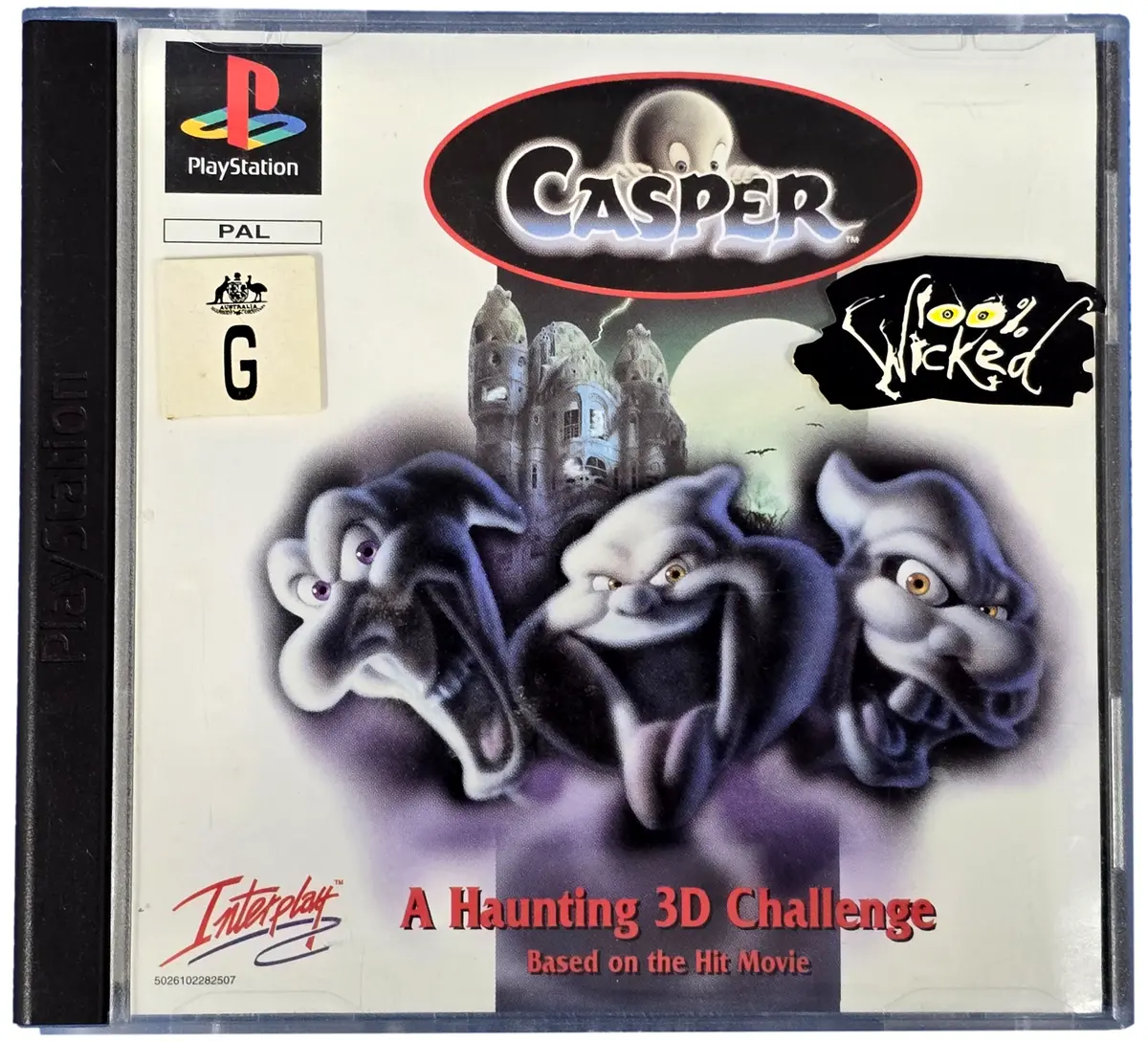 Casper Ps1 Ps2 Ps3 Pal *Complete* Playstation (Preowned) 1