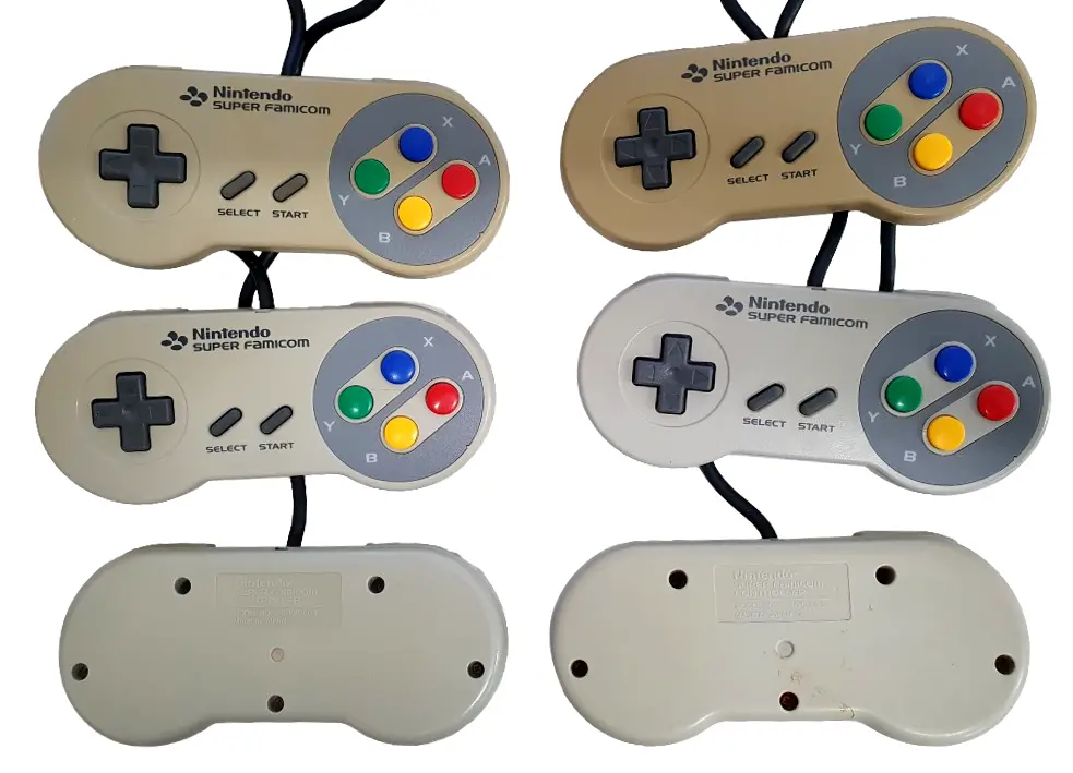 Genuine Super Famicom Nintendo Controller Random Yellowed 1
