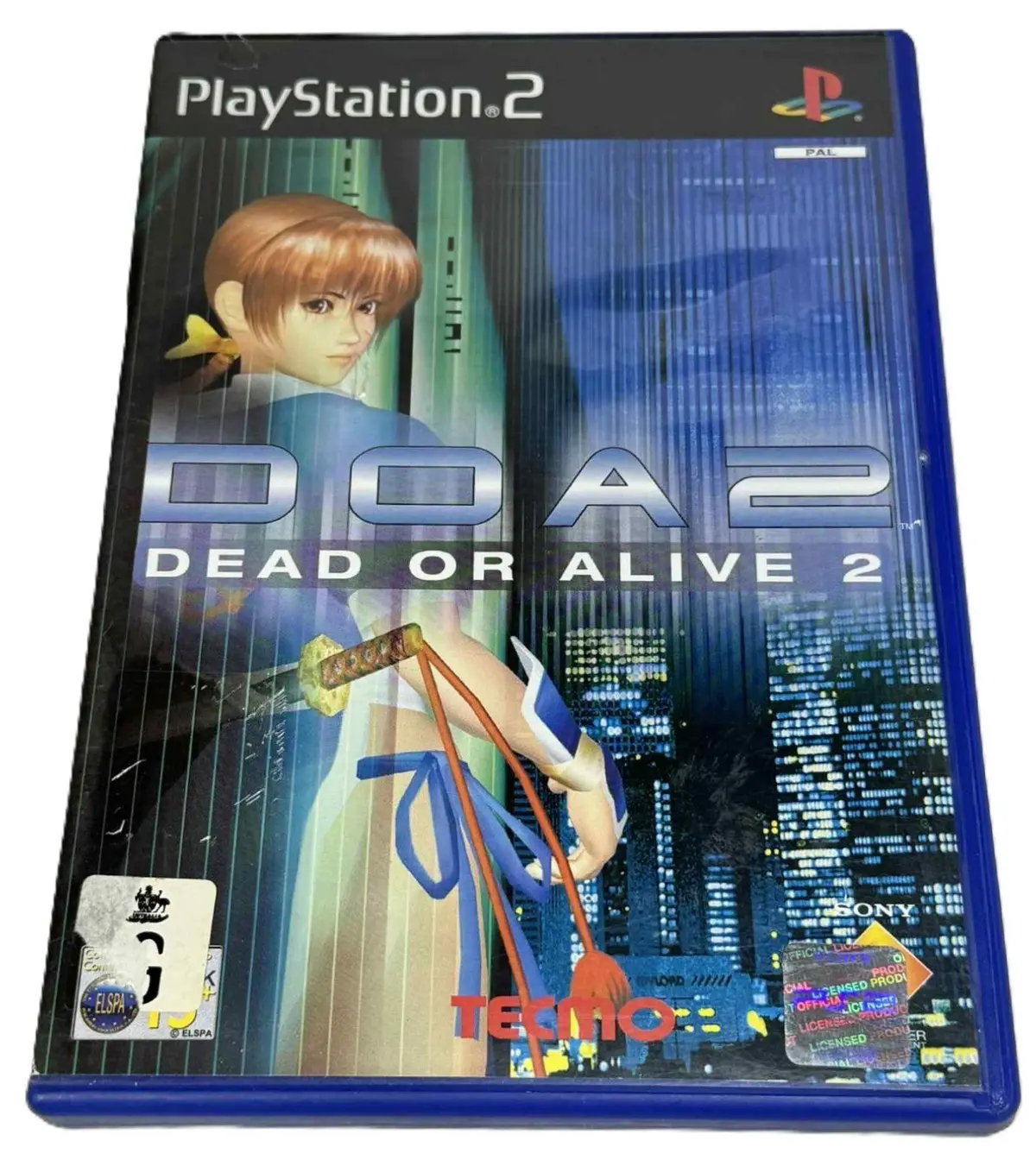 Dead Or Alive 2 Doa2 Ps2 Pal *No Manual* (Pre-Owned) 1