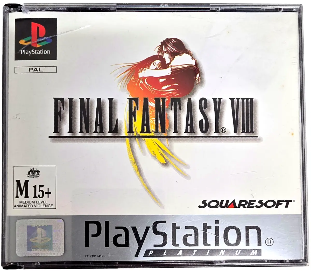 Final Fantasy Viii (Platinum) Ps1 Ps2 Ps3 Pal *No Manual* (Preowned) 1