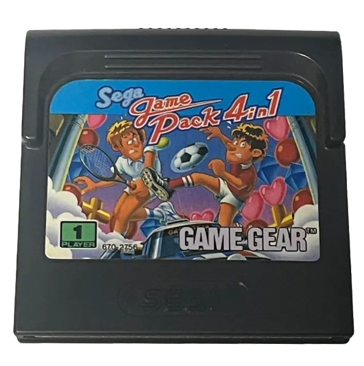 Sega Game Pack 4 In 1 Sega Game Gear *Cart Only* (Preowned) 1
