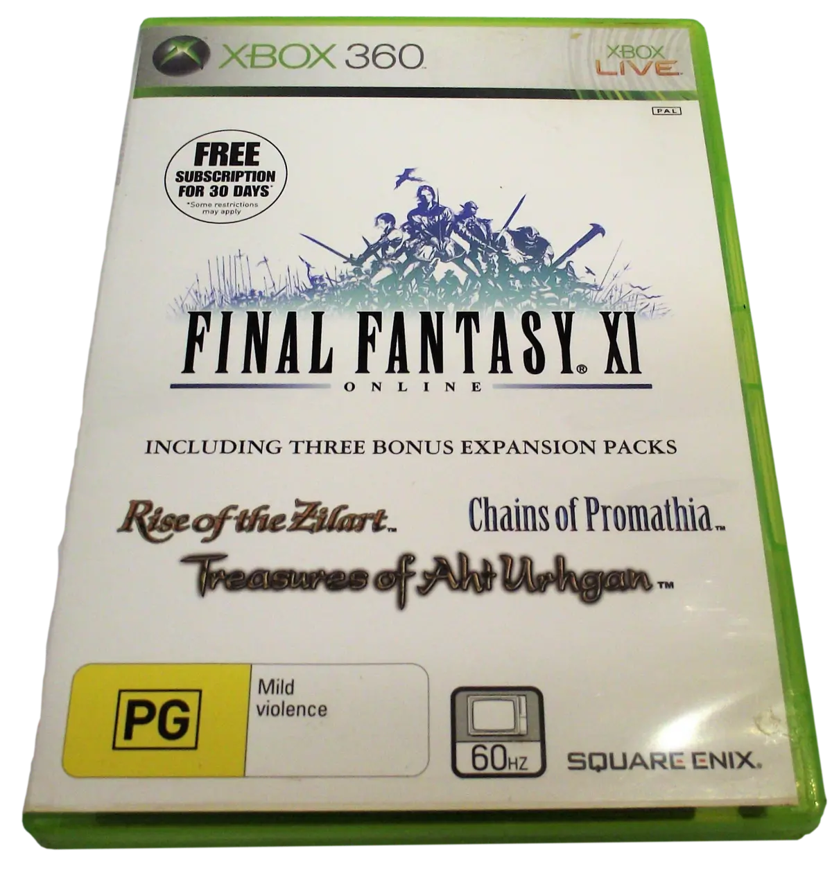 Final Fantasy Xi Online Plus Bonus Expansion Packs Xbox 360 Pal (Pre-Owned) 1