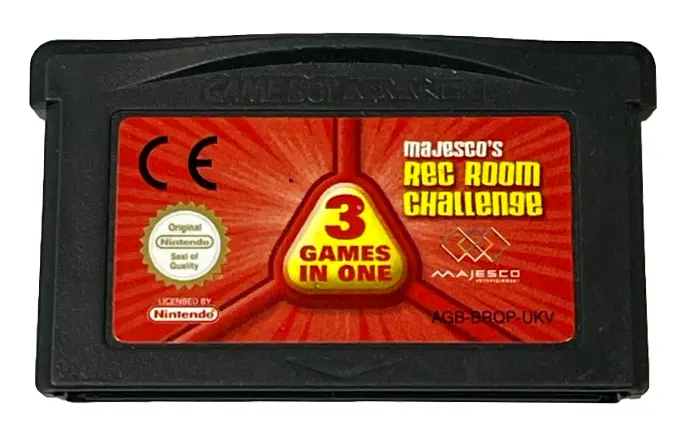 Majesco's Rec Room Challenge Nintendo Gameboy Advance Genuine Cartridge (Preowned) 1