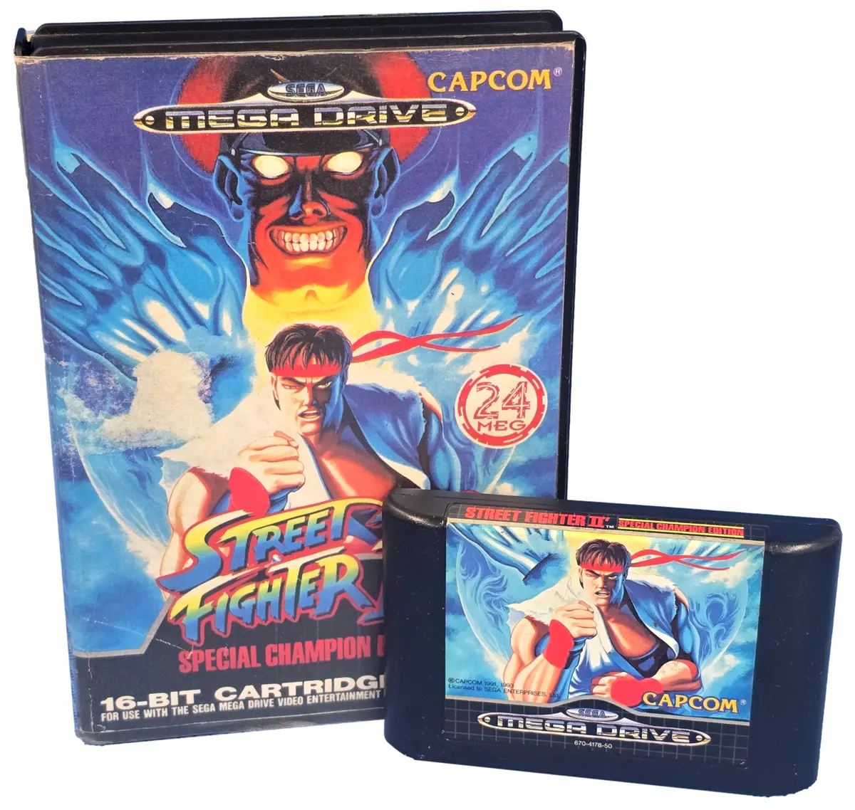 Street Fighter Ii Sega Mega Drive *No Manual* Special Champion Edition 1