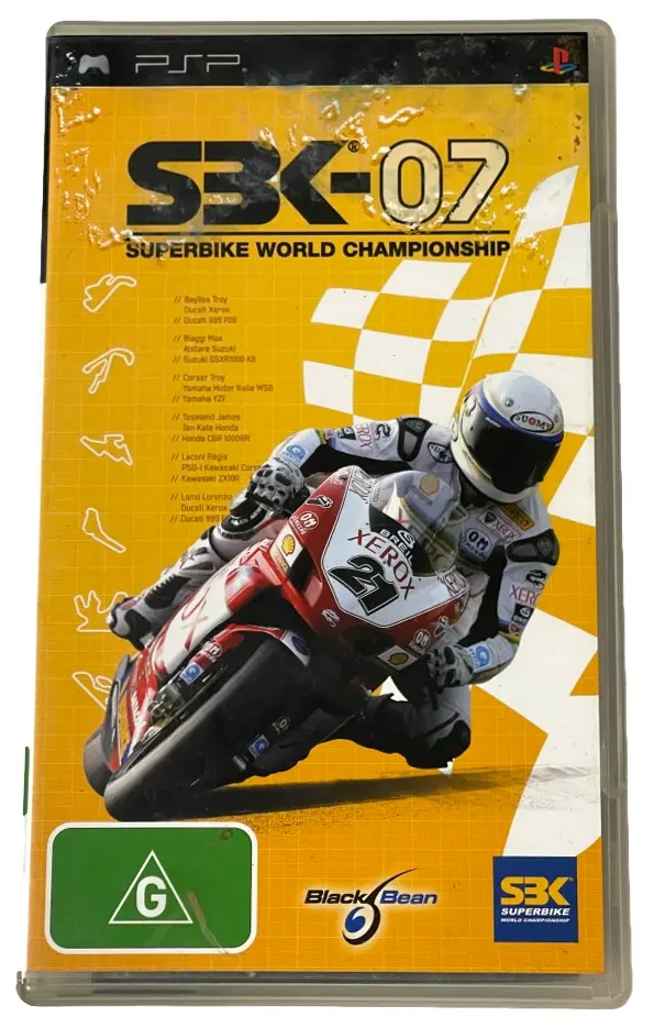 Sbk-07 Superbike World Championship Sony Psp Game (Pre-Owned) 1