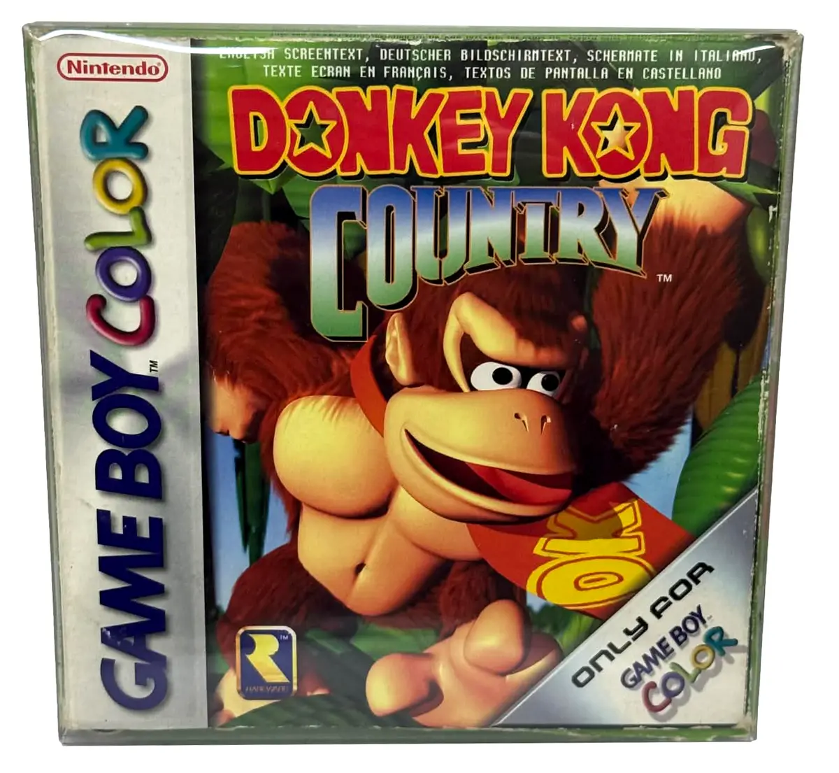 Donkey Kong Country Nintendo Gameboy Color - New Save Battery (Preowned) 1