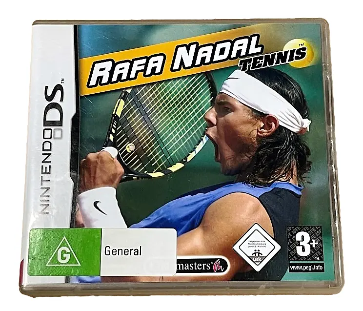 Rafa Nadal Tennis Nintendo Ds 2Ds 3Ds Game *Complete* (Preowned) 1
