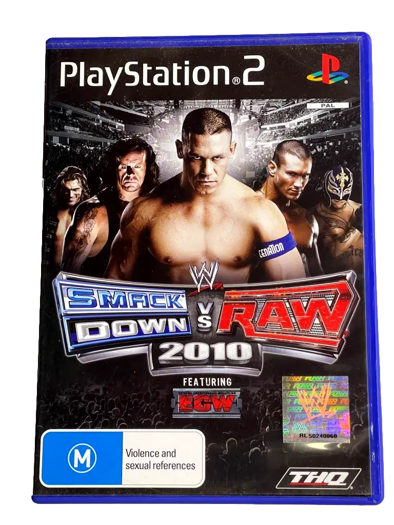 Smackdown Vs Raw 2010 Ps2 Pal *Complete* (Preowned) 1
