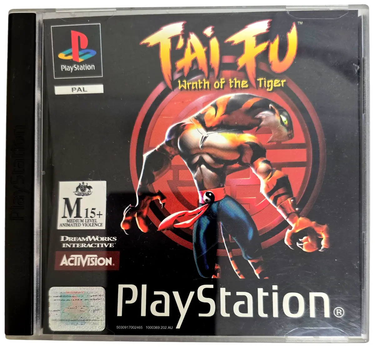 Tai Fu Wrath Of The Tiger Ps1 Ps2 Ps3 Pal *No Manual* (Preowned) 1