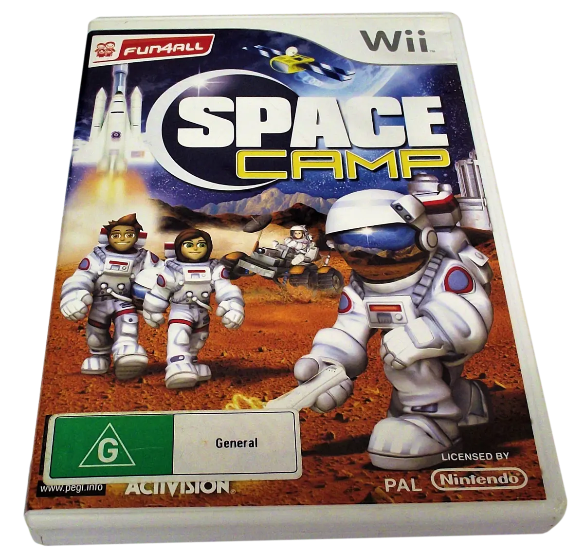 Space Camp Nintendo Wii Pal *Complete* (Preowned) 1